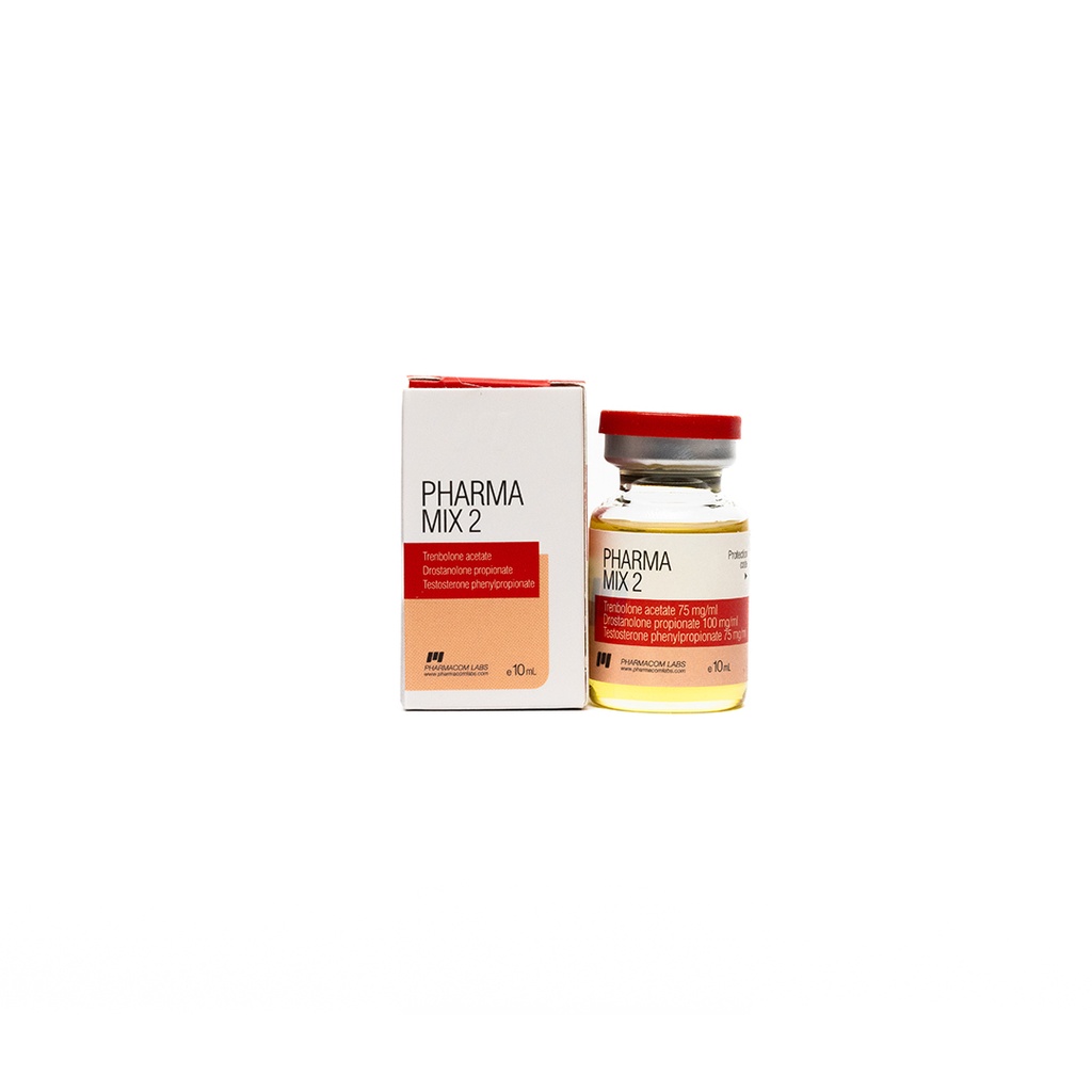 [001030052] PHARMA MIX2 250  - MIX OF TR. ACET DROST. PROP TEST. PH  - 250 MG/ML - 10 ML VIAL - Pharmacom LABS