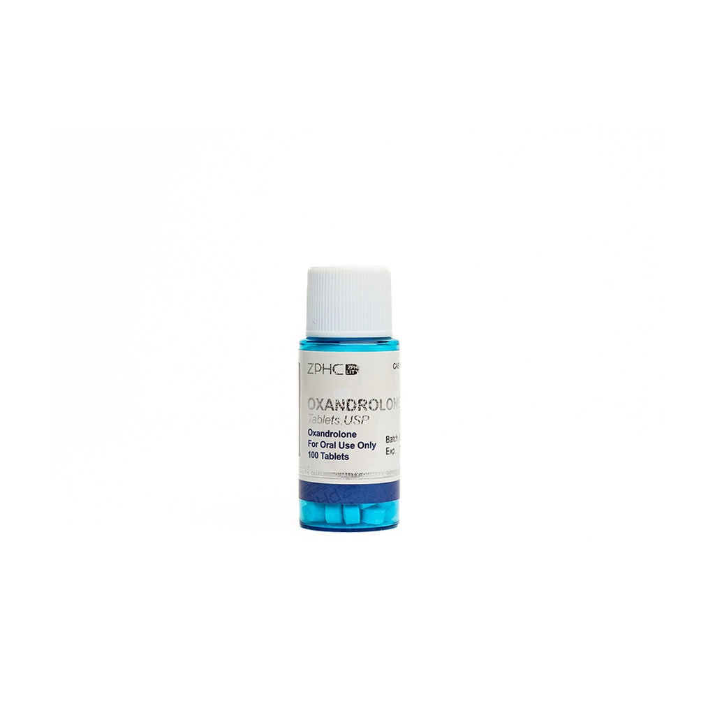 [002140042] Oxandrolone  - 10 MG / pill  - 100 Tablets Bottle - ZPHC PHARMA