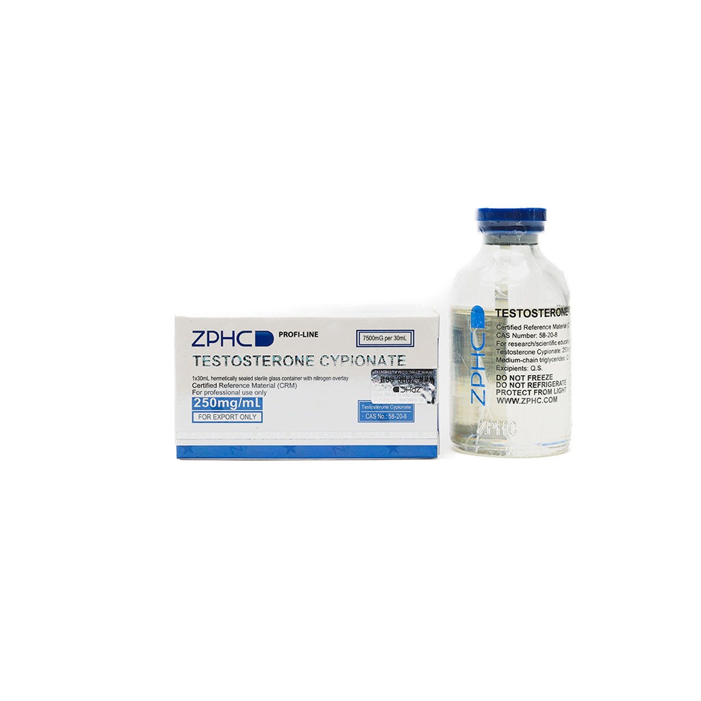 [002040057] Testosterone Cypionate  - 250 MG/ML - 30 ML VIAL - ZPHC PHARMA