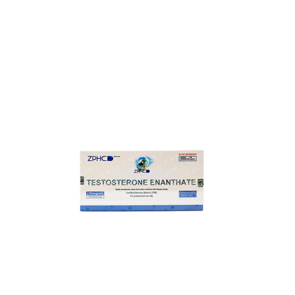 [002020074] Testosterone Enanthate 250 - 250 MG/ML - 10 X 2 ML AMPULE - ZPHC PHARMA