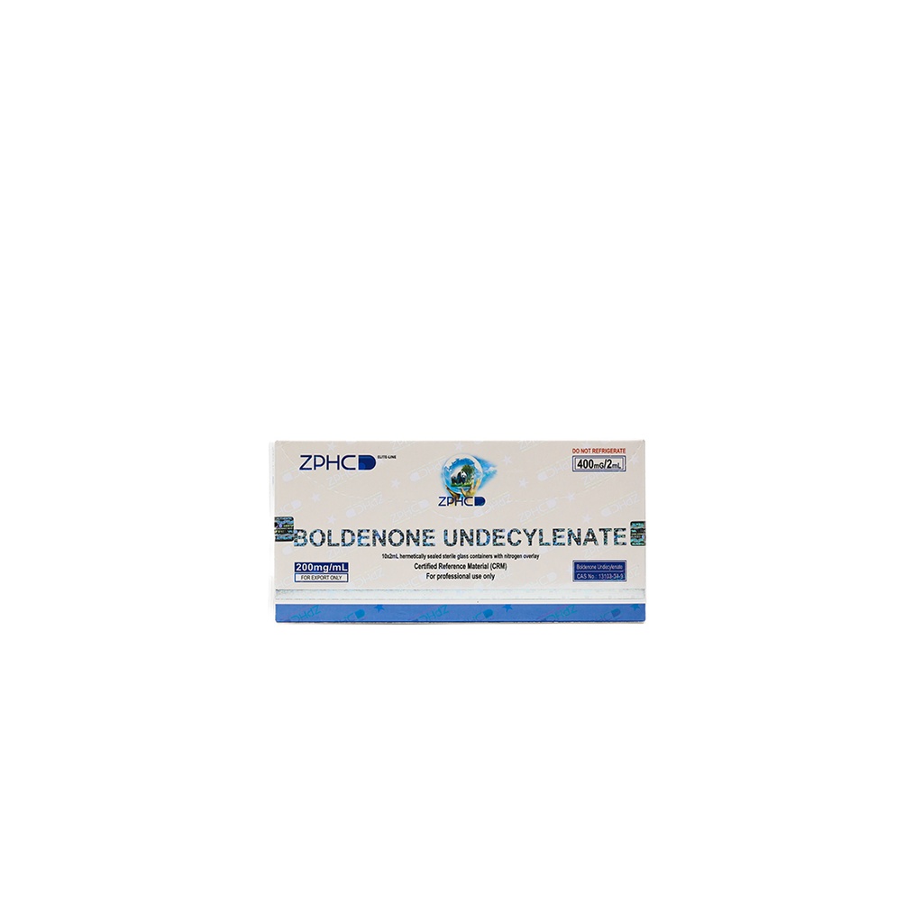 [002020077] Boldenone Undecylenate  - 200 MG/ML - 10 X 2 ML AMPULE - ZPHC PHARMA
