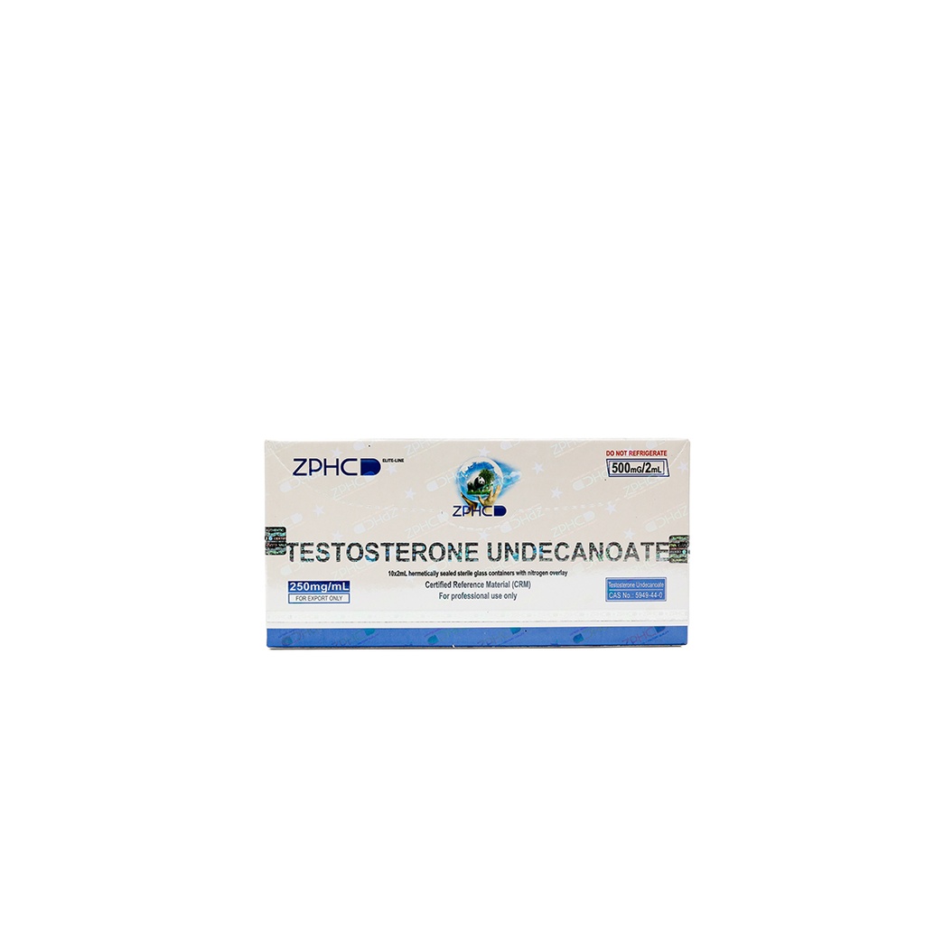 [002020089] Testosterone undecanoate - 250 MG/ML - 10 X 2 ML AMPULE - ZPHC PHARMA