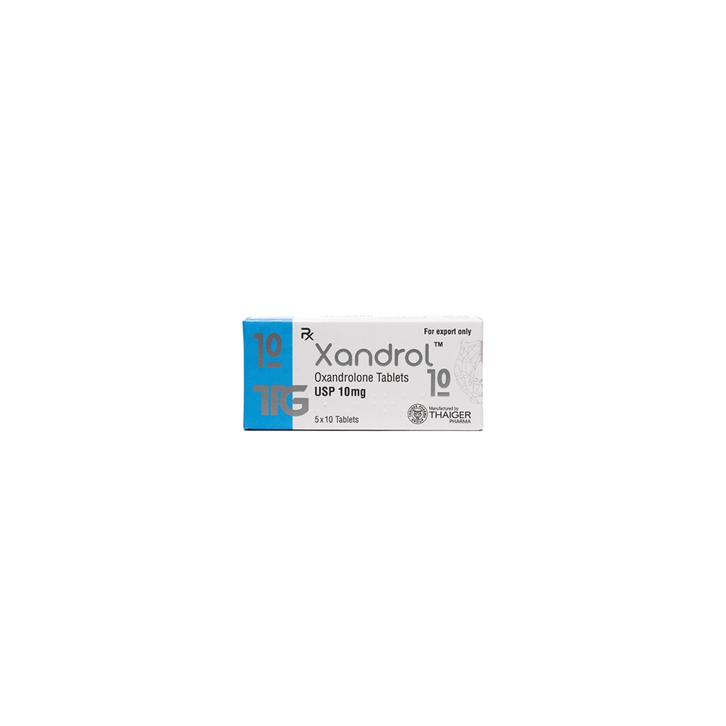 [003140032] Xandrol   - Oxandrolone - 50 Tablets Blisters Box  - Thaiger Pharma