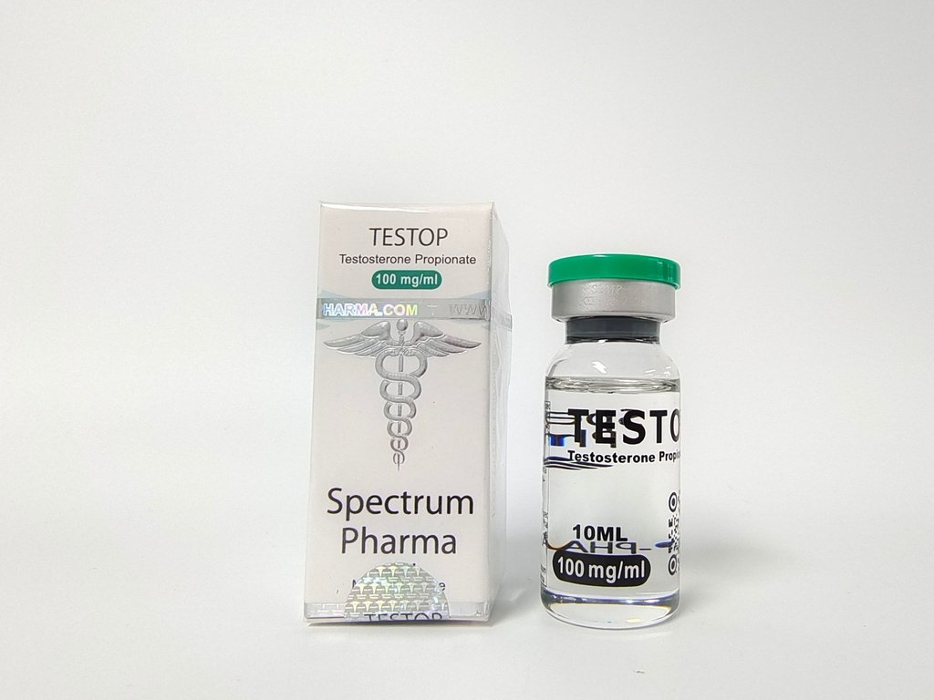 [004030001] TESTOP  - Testosterone Propionate - 100 MG/ML - 10 ML VIAL - Spectrum PHARMA