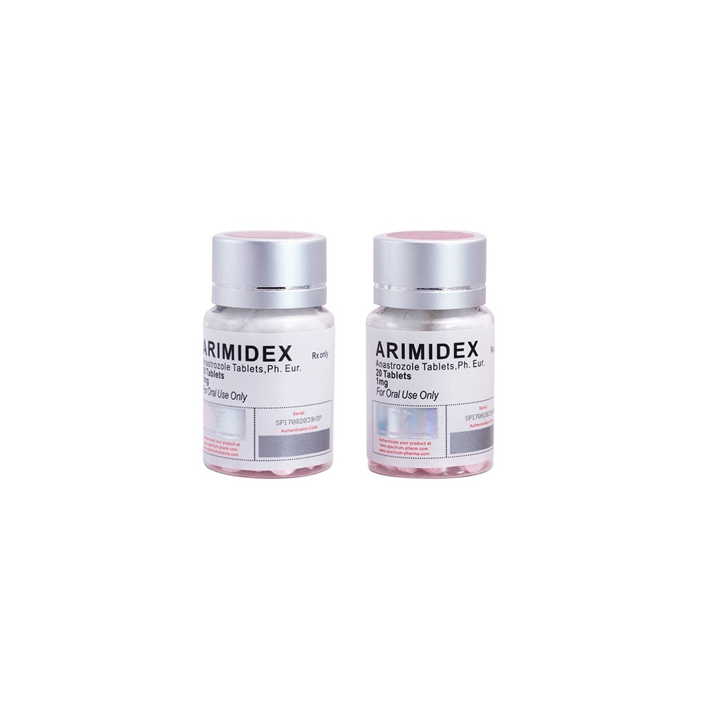 [004140045] ARIMIDEX  - Anastrozole - 1 MG / pill  - 100 Tablets Bottle - Spectrum PHARMA