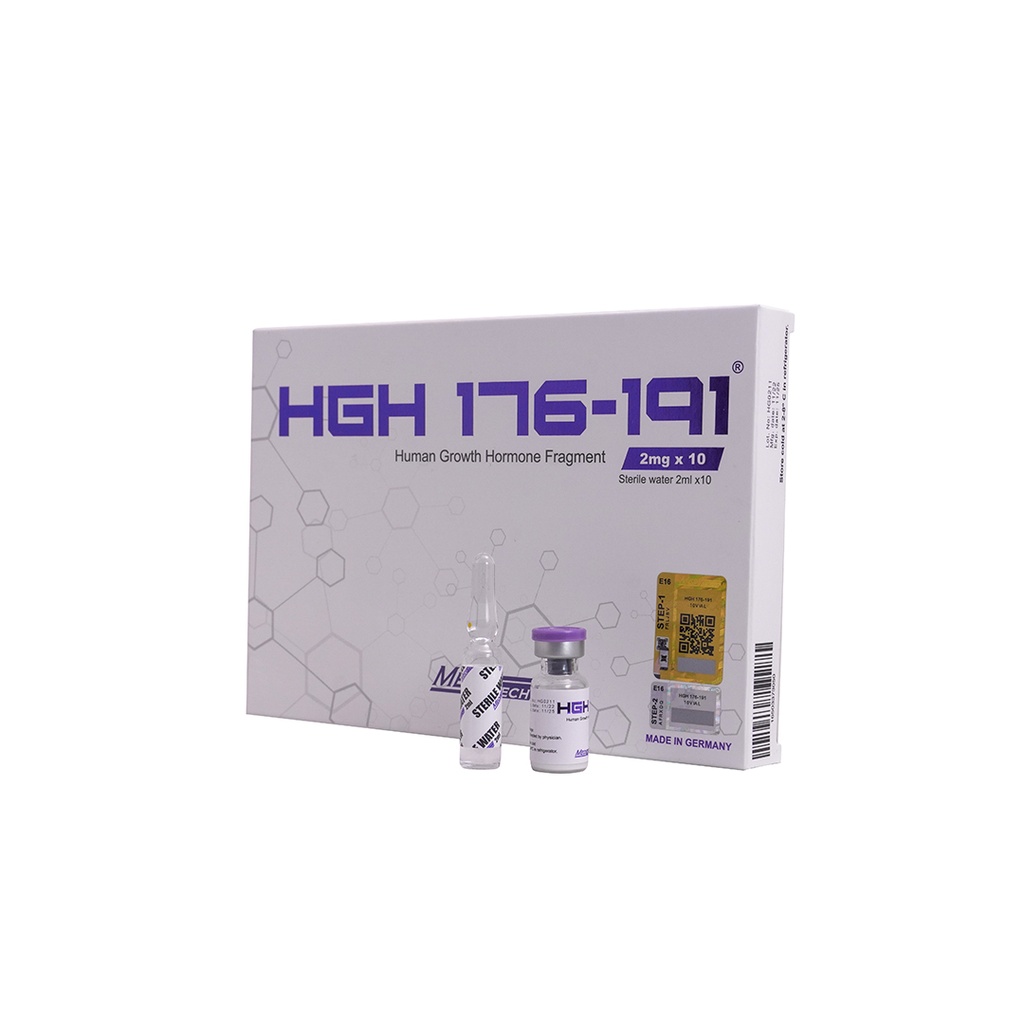 [010110052] HGH FRAG - (2-8 C) - 2 MG / VIAL - 10 VIALS - Meditech Pharmaceutical