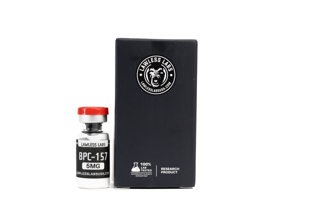 [015130017] BPC-157 - BODY PROTECTION COMPOUND -157 (2-8 C) - 5 MG / VIAL - 1 VIAL - LAWLESS LABS