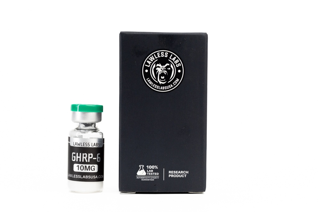 [015120021] GHRP-6 - (2-8 C) - 10 MG / VIAL - 1 VIAL - LAWLESS LABS