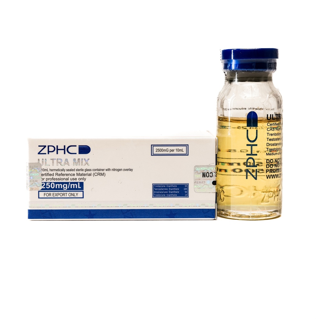 [002030099] ULTRA MIX - Tren E 50,Test E 100, Masteron E 90, Trestolone E 10 - 250 MG/ML - 10 ML VIAL - ZPHC PHARMA
