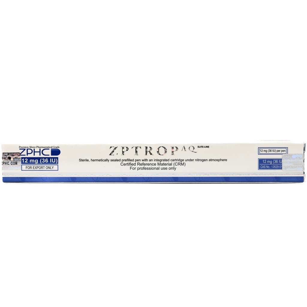 [002060142] ZPTROP 36 IU  (AQ) - HGH - Human Growth Hormone (2-8 C) - 36 IU / PEN - 12 MG / 3 ML PEN - ZPHC PHARMA